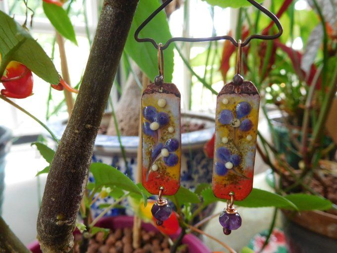 Boucles d'oreilles "petites fleurs"