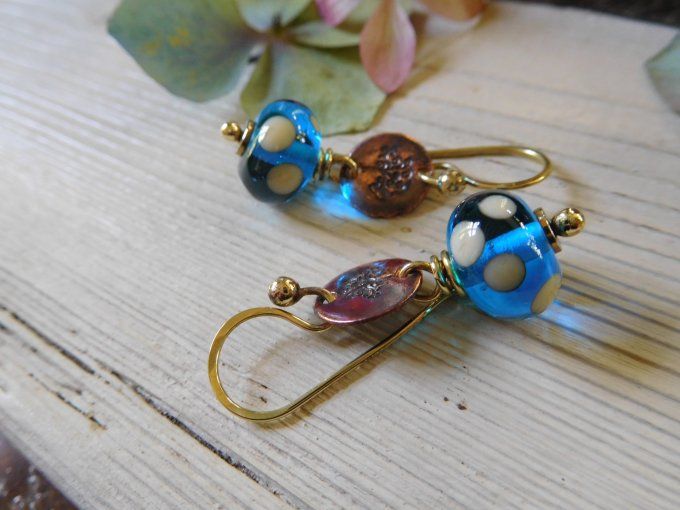 Boucles d'oreilles "arbre de vie"