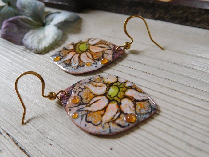 Boucles d'oreilles "fleurs"