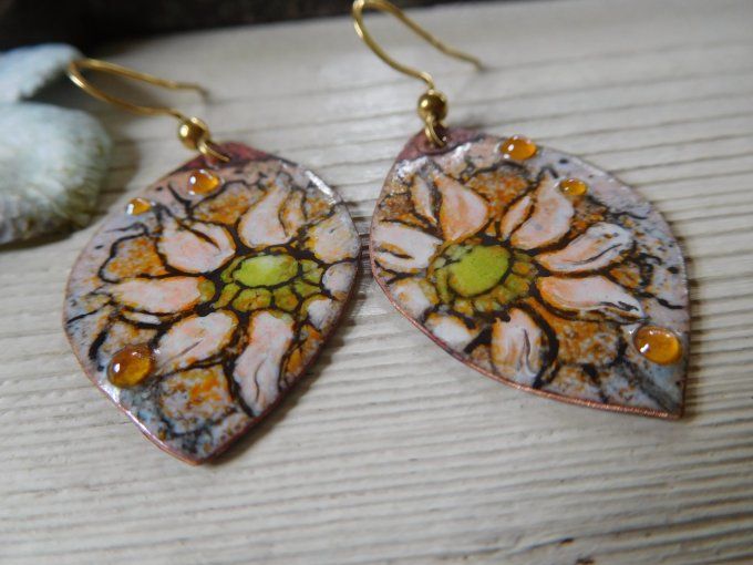 Boucles d'oreilles "fleurs"