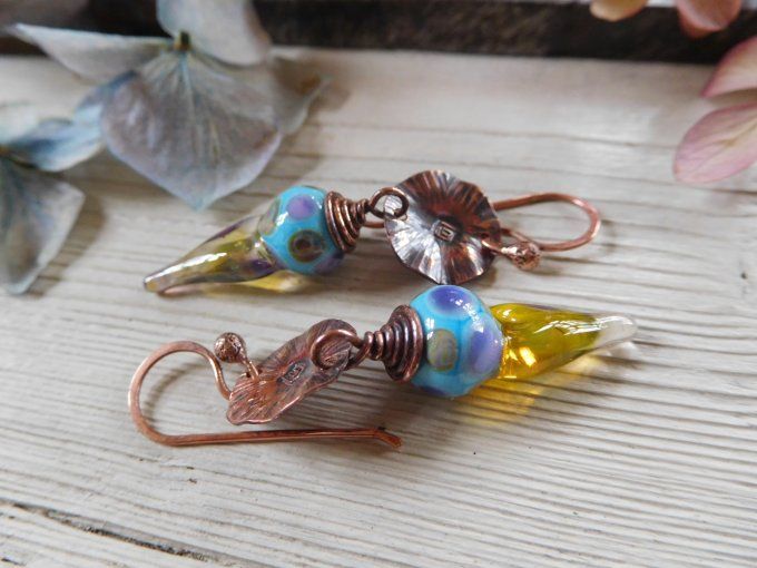 Boucles d'oreilles bohèmes