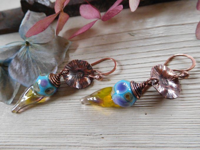 Boucles d'oreilles bohèmes