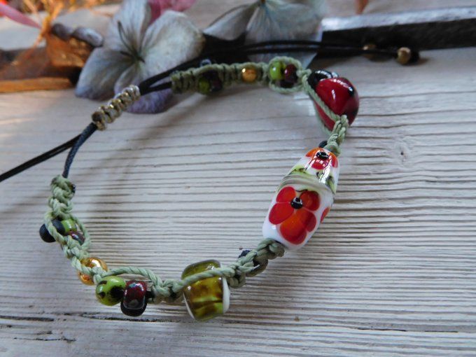 Bracelet bohème ajustable