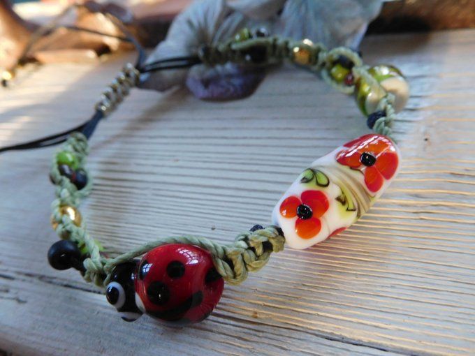 Bracelet bohème ajustable