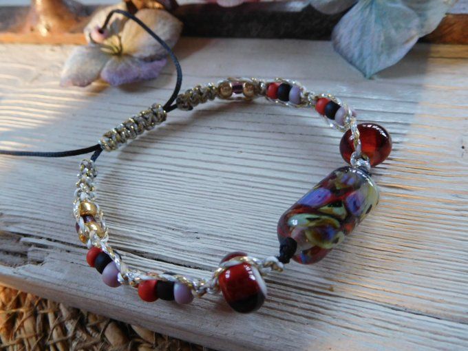 Bracelet bohème ajustable