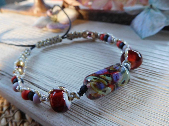 Bracelet bohème ajustable