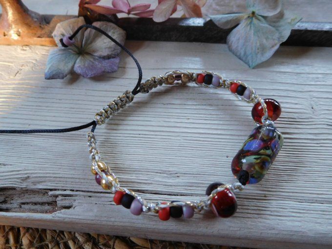 Bracelet bohème ajustable