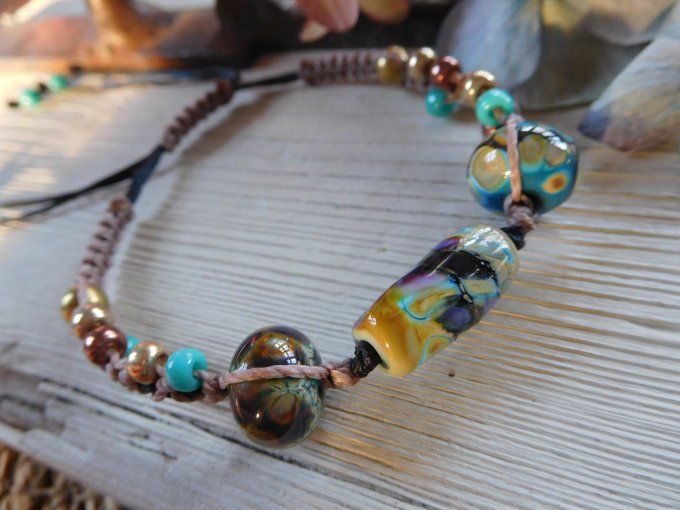 Bracelet bohème ajustable