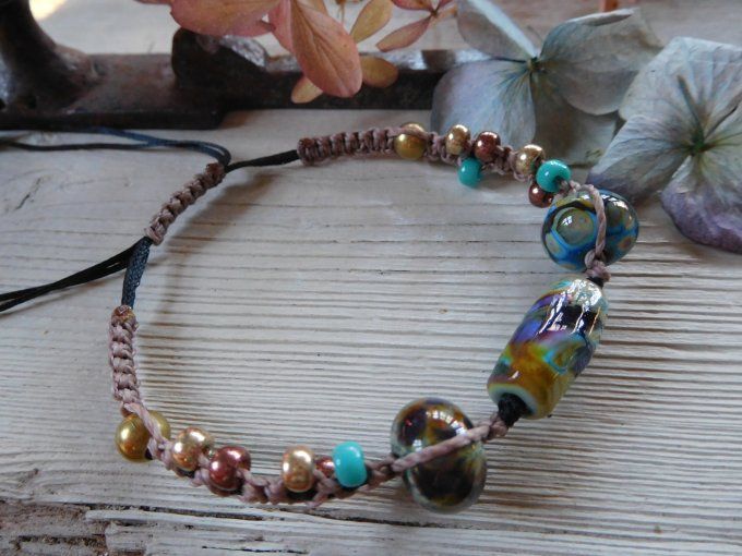 Bracelet bohème ajustable