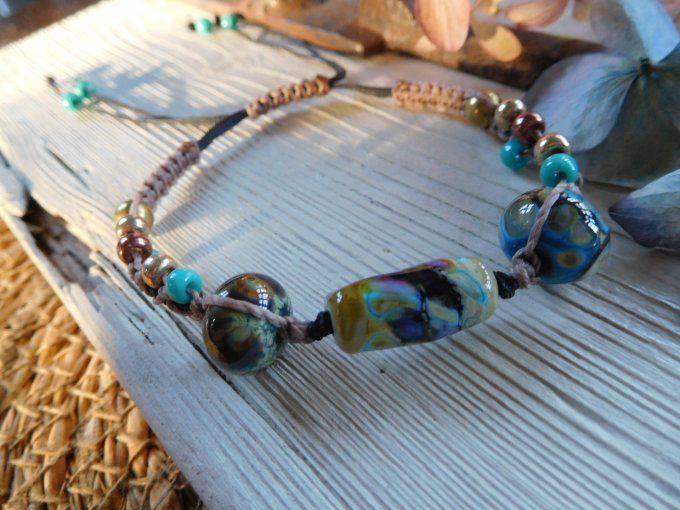 Bracelet bohème ajustable