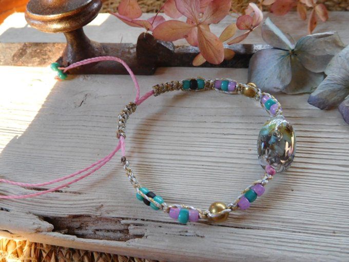 Bracelet bohème ajustable