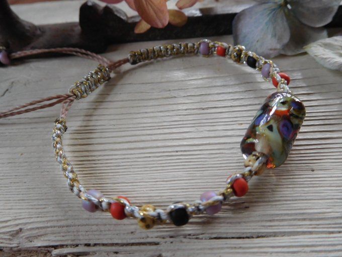 Bracelet bohème ajustable