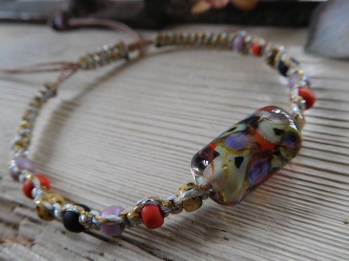 Bracelet bohème ajustable