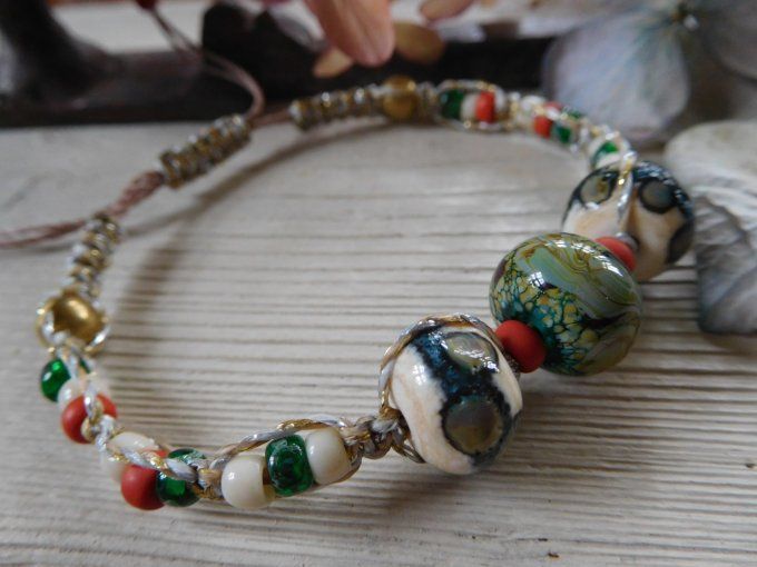 Bracelet bohème ajustable