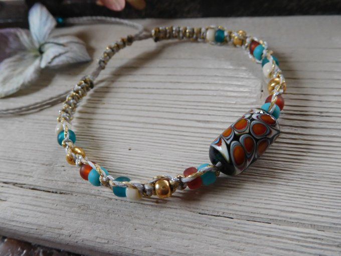 Bracelet bohème ajustable