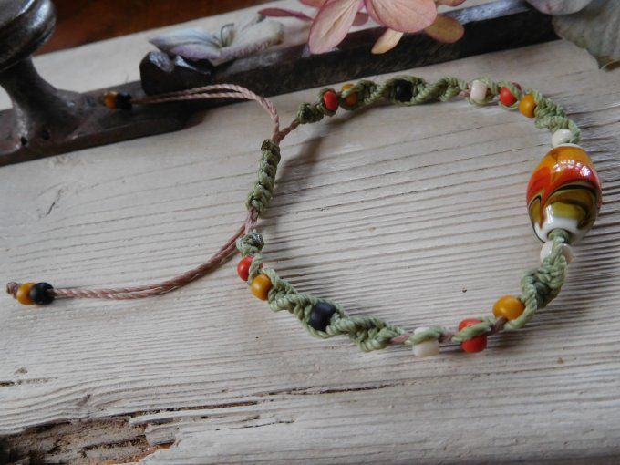 Bracelet bohème ajustable