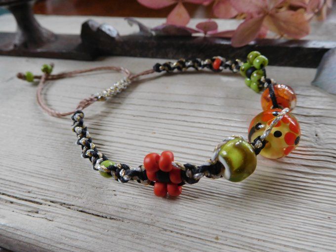 Bracelet bohème ajustable