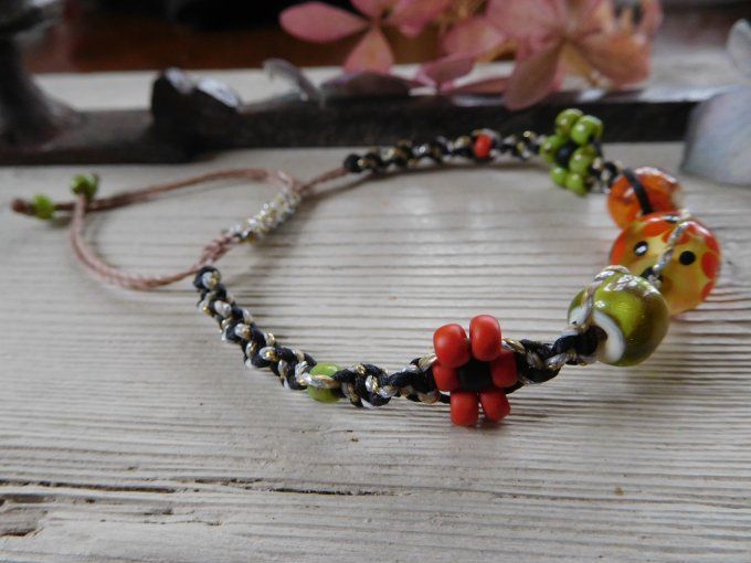 Bracelet bohème ajustable