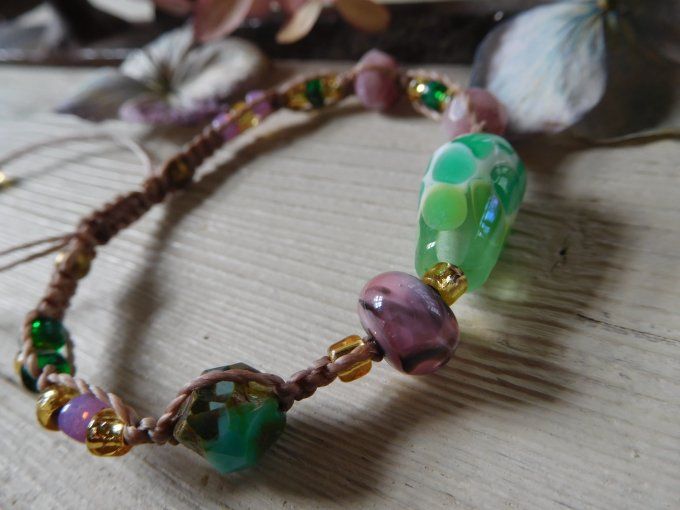 Bracelet bohème ajustable