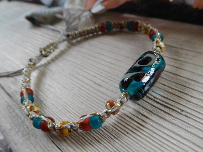 Bracelet bohème ajustable